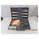 Classic ClothType BACKGAMMON 15" Game Set