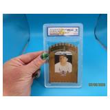 graded 10gem MICKEY MANTLE File Promo Card
