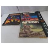 (3) c1990 BATTLETECH Rules/Tech Readout Books