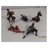 (5) NARUTO 2.75" Action Figures Toys