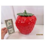 STRAWBERRY Pottery Cookie Jar McCoy USA 9"