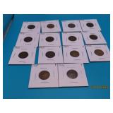 (14) 1902~1907 asst Indian Head Cents Pennies