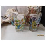 Mint SET (4) Disney 2002 100yr McDonalds Glasses