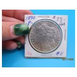 1890 Morgan Silver Dollar Coin
