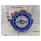 CHEVROLET Neon 12" Wall Clock boxed