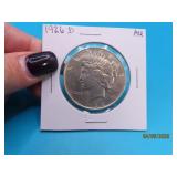 1926d PEACE Silver US Dollar Coin