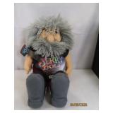 vtg THE JERRY DOLL Jerry Garcia 1998 Plush 18"