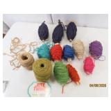 11rolls JUTE TWINE multicolor Sewing/Craft Thread