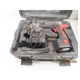 SNAP ON TOOLS 3/8" 12v Cordless Impact Drill SET