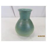 VAN BRIGGLE DoubleMarked 4" MatteBlue Vase