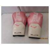 pair Womens ELITE EVERLAST Pink Boxing Gloves