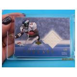 TERRELL DAVIS Jersey Champ Threads Card UD