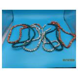 (6) 15"strands Jewelry Making 1/4" Beads Stone