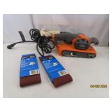 RIDGID r2740 3"x18" Belt Sander + Belts EXC