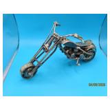 9" Handcrafted MOTORCYCLE Nut/Bolt Repurpose Art