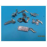 (8) Sterling Silver YOSEMITE Charms 20g