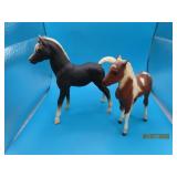 (2) vtg Breyer Pony BabyType Horses 6"ish