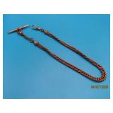 Antique H&H 14" Pocket Watch Gold Filled Chain