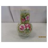 vtg LEFTON Handpainted 7.5" Bedside Carafe/Cup SET