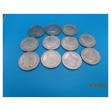 (11) metal $1 SANDS~MIRAGE vtg Casino Tokens