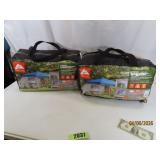 (2) 4person Connect-A-Ten 9x7 Camping Tents OZARK