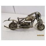 Metal 8" MOTORCYCLE Nut/Bolt Repurpose Sculpture