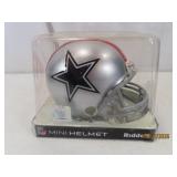 mint Dallas Cowboys Mini Helmet "1976 Look" R/W/B