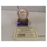 autographed TROY TULOWITZKI World Series Ball COA