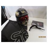 SKULLHEAD RuRoc Hard Motorcycle ~MED $$