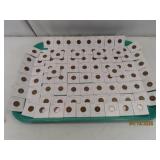 ~90 Wheat US c1930s Pennies Cents Coins sleeved