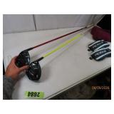 (2) custom CALLAWAY ROGUE Fairway RH Golf Clubs $$