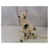 vtg c1950s GREAT DANE Ceramic 10" Dog Figurine