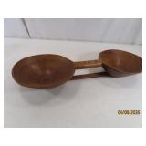 Wooden LAPPISH Scandanavian 20" Scoop signed