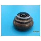 Antique Silver GlassDome 2" Stash FlipTop Box