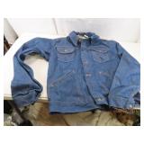 vintage unworn Denim WRANGLER Jacket 42L *136mj