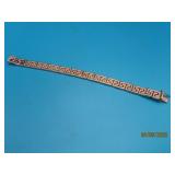 Sterling MILOR Italy 7" ujoint Bracelet 21g