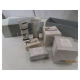 New 6pc BEEKMAN Soap and Cream Box Set