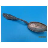 antique Sterling Silver NUDE Figural 6" Spoon 25g.