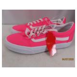 New Pink VANS Womens 9.5 Sneakers Shoes w/ tag