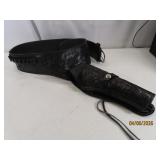 LikeNew Leather Gun Belt Holster & Ammo Holder MEX