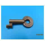 antique Adlake BURLINGTON ROUTE Railroad Key