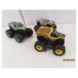 (3) SPIN MASTER MonsterJam Friction Toy Trucks