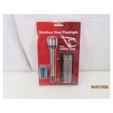 New 2pk Camp/Hike Flashlight & Multitool Set