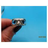 OWL Moving Eye sz7.5 FunkyCool Ring
