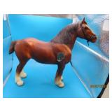 scarce paper tag BREYER vtg "CLYDESDALE" Horse