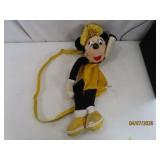 c1980s Yellow Minnie Mouse PALS 18" Backpack Carry