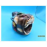 AZTEC Pottery Intricate 3" Death Whistle Head