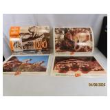 (4) 1962 Disney LEGEND OF LOBO Movie Posters RARE