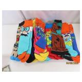 (20) New Pairs Cartoon COMIC Type Themed Socks