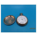 Antique WALTHAM Masonic Emboss Pocket Watch